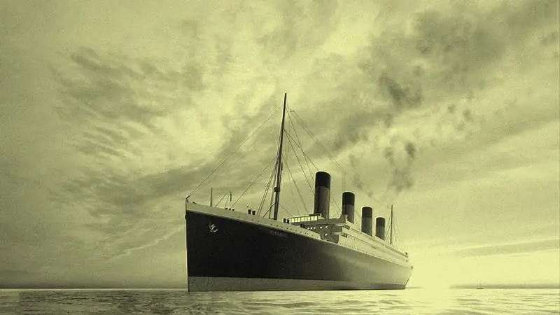 hundimiento del titanic